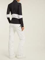 Thumbnail for your product : Toni Sailer Martha Slim Fit Technical Twill Trousers - Womens - White Black