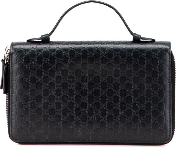 2000-2015 Microguccissima Zip Around Wallet long wallets
