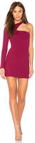 Thumbnail for your product : Susana Monaco One Sleeve Cut Out Mini Dress