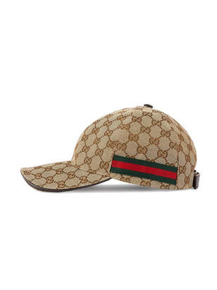 Gucci Logo Print Classic Baseball Hat
