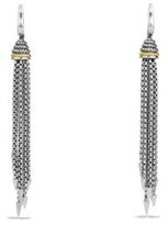 Thumbnail for your product : David Yurman Chain Earrings with Gold