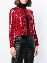 Thumbnail for your product : Comme Des Garçons Pre-Owned 1999 Sequin Embellished Cropped Jacket