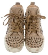 Thumbnail for your product : Christian Louboutin Louis Spiked Sneakers