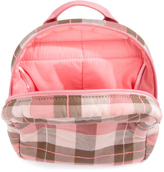 Familiar plaid backpack