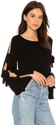 Milly Tied Together Flare Sleeve Pullover