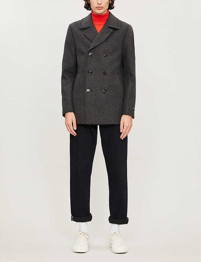 Westun double breasted wool peacoat Clearance