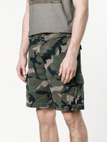 Thumbnail for your product : Valentino camouflage cargo shorts
