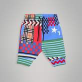 Thumbnail for your product : Burberry Childrens Graphic Print Jersey Trackpants