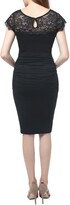 Thumbnail for your product : Kimi and Kai Morgran Lace Trim Body-Con Maternity Dress