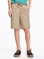 Thumbnail for your product : Old Navy Flat-Front Hybrid Shorts for Boys