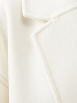 Thumbnail for your product : Raey Exaggerated-shoulder Wool Coat - White