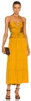 Thumbnail for your product : Ulla Johnson Evanthe Dress in Mustard