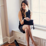 Thumbnail for your product : Joanna Maxham Opera Tassel Clutch Black Patent Leather