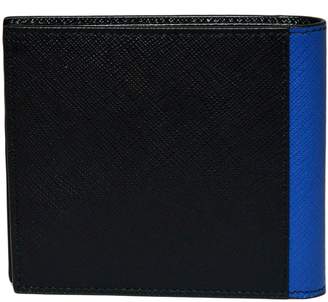 Prada Logo Print Bi-fold Wallet