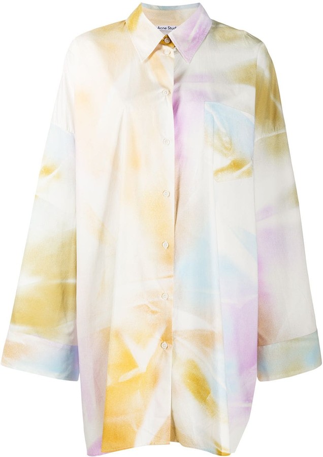 acne studios tie dye sweatshirt
