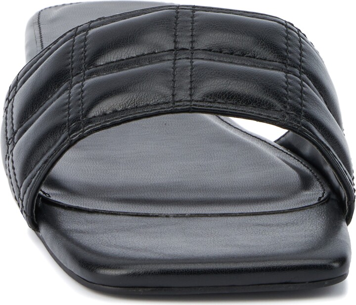 slide sandals wide width