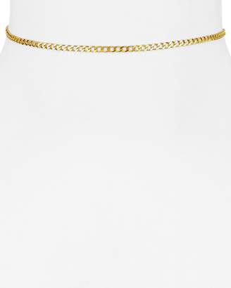 Argentovivo Curb Chain Choker Necklace, 12
