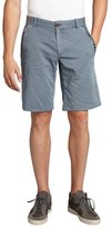 Thumbnail for your product : Cohesive grey-blue stretch cotton 'Castaway' chino shorts
