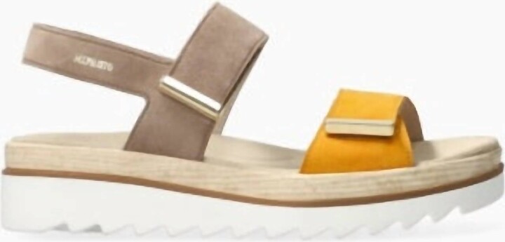 Women's Dominica Sporty Platform Sandal In Mango