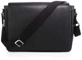 Thumbnail for your product : Giorgio Armani Leather Messenger Bag