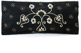 Thumbnail for your product : Moyna Black Beaded Floral Bi-Fold Clutch