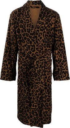 Tom Ford Leopard-Print Cotton Robe - ShopStyle