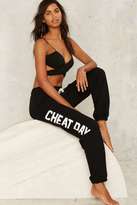Thumbnail for your product : Private Party Cheat Day Graphic Sweatpants