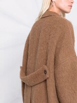 Thumbnail for your product : Semi-Couture Single-Breasted Virgin Wool-Blend Coat