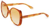 Thumbnail for your product : Gucci 56MM Oversized Square Sunglasses