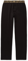Thumbnail for your product : Versace Stretch Cotton-Blend Pyjama Trousers