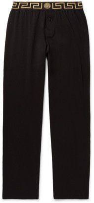 Versace Stretch Cotton-Blend Pyjama Trousers