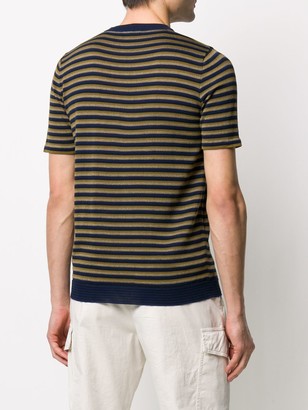 Roberto Collina short-sleeved striped T-shirt