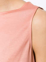 Thumbnail for your product : Fabiana Filippi side slits sleeveless blouse