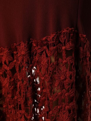 Romeo Gigli Pre-Owned Strapless Flared Midi Dress