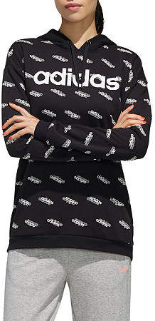adidas graphic long sleeve hoodie