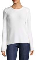 Thumbnail for your product : Escada Wool Bell Sleeve Top