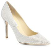 Thumbnail for your product : Jimmy Choo Tania Crystal-Coated Pumps