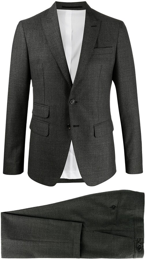DSQUARED2 Mens Grey Wool Suit ShopStyle