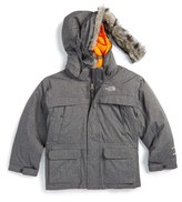 Thumbnail for your product : The North Face 'McMurdo' Waterproof Down Parka with Faux Fur Trim (Toddler Boys & Little Boys)