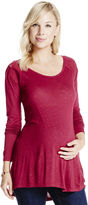 Thumbnail for your product : Motherhood Maternity Jessica Simpson Embroidered Maternity Top