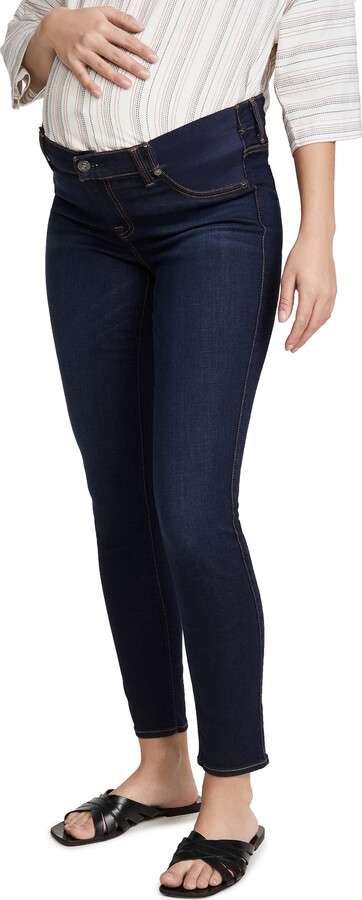 7 For All Mankind The Ankle Skinny Maternity Jeans