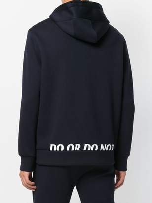 Neil Barrett Do or Do Not hoodie
