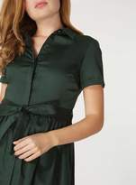 Thumbnail for your product : Khaki Cotton Fit & Flare Shirt Dress