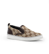 Thumbnail for your product : Gucci Kid's Board GG Slip-On Sneakers