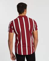 Thumbnail for your product : Jack and Jones Wade Stripe Short Sleeve Shirt