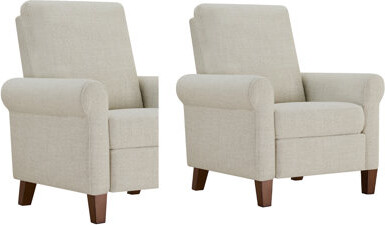 Red Barrel Studio George Upholstered Manual Recliner Armchair