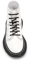 Thumbnail for your product : Alexander McQueen Lace-Up Combat Boots