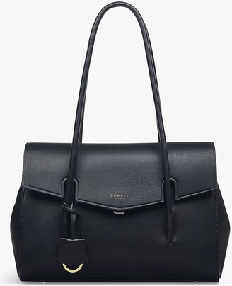 Radley Apsley Road Large Leather Flapover Tote Bag