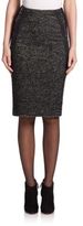 Thumbnail for your product : Donna Karan Tweed Needlepunch Pencil Skirt