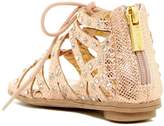 Thumbnail for your product : Kenneth Cole New York Bright Ghillie Rhinestone Gladiator Sandal (Toddler)